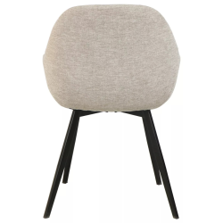 Krzesło tapicerowane Vico Brego 31 jasny beż