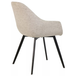 Krzesło tapicerowane Vico Brego 31 jasny beż
