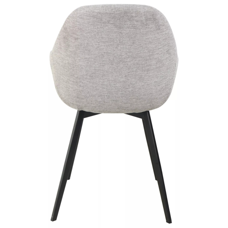 Krzesło tapicerowane Vico Brego 07 szare