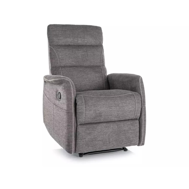 Fotel rozkładany Solon M Brego 18 ciemny szary