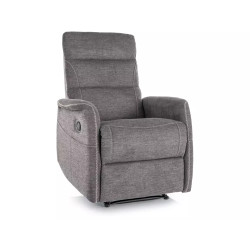 Fotel rozkładany Solon M Brego 18 ciemny szary