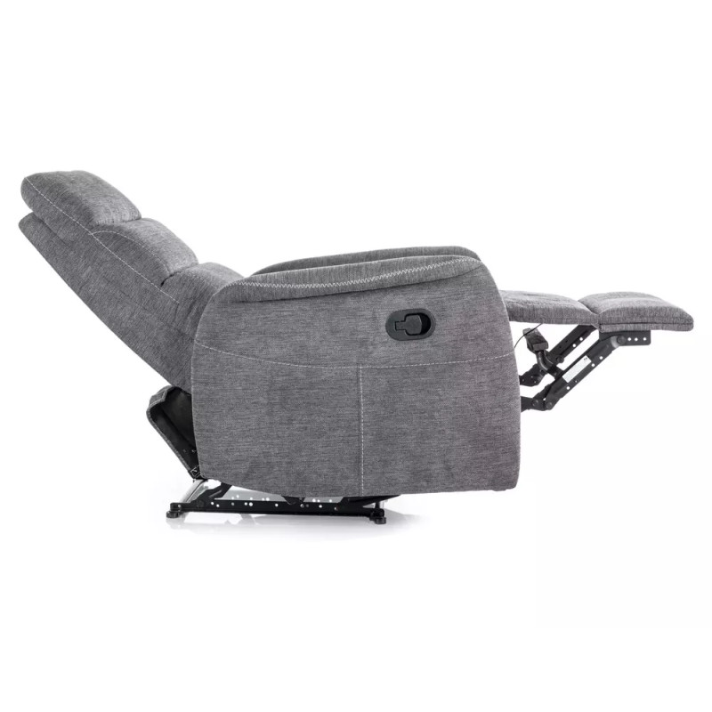 Fotel rozkładany Solon M Brego 18 ciemny szary