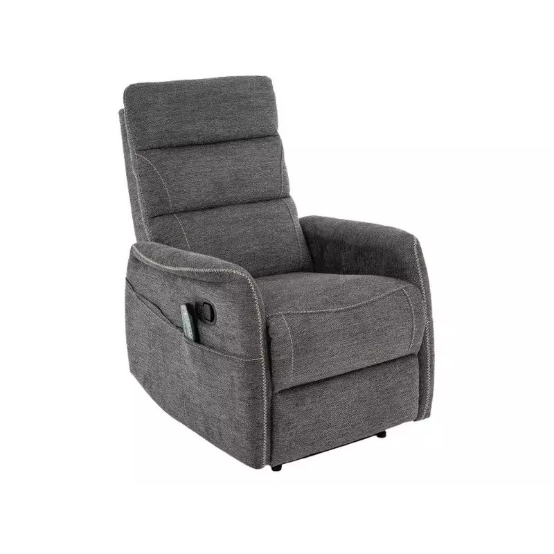 Fotel rozkładany Solon M Brego 18 ciemny szary