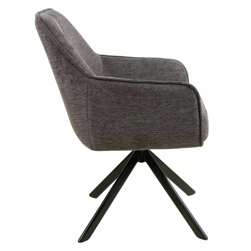 Krzesło obrotowe Notti Brego 18 ciemny szary