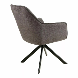 Krzesło obrotowe Notti Brego 18 ciemny szary Krzesło obrotowe Notti Brego 18 ciemny szary