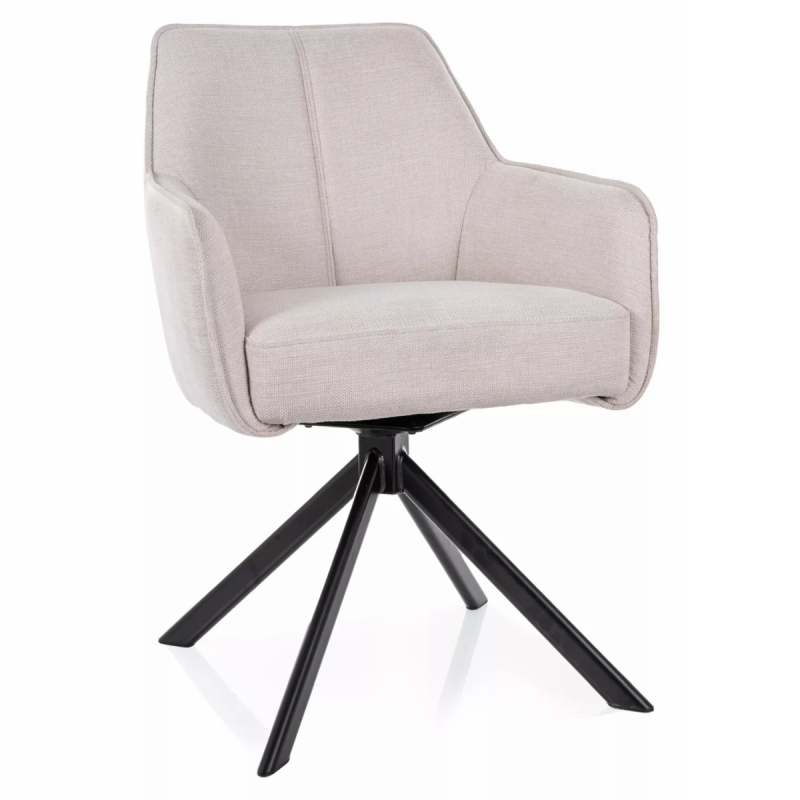 Krzesło obrotowe Notti Brego 22 jasny beż Krzesło obrotowe Notti Brego 22 jasny beż