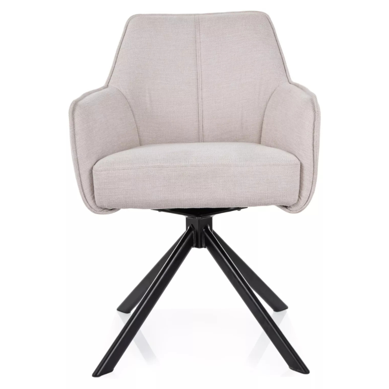 Krzesło obrotowe Notti Brego 22 jasny beż