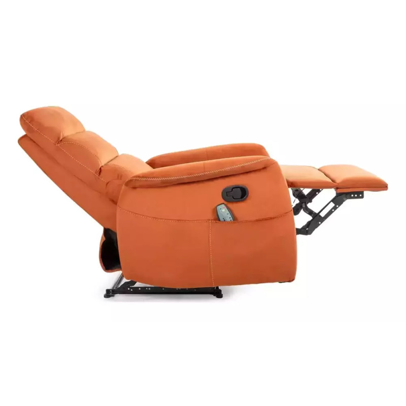 Fotel rozkładany Solon M Velvet 4215 cynamon