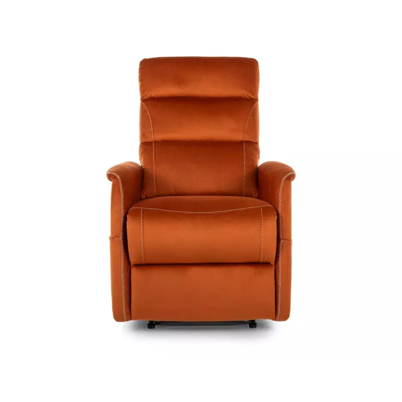 Fotel rozkładany Solon M Velvet 4215 cynamon