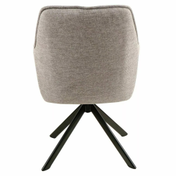 Krzesło obrotowe Notti Brego 07 szare Krzesło obrotowe Notti Brego 07 szare