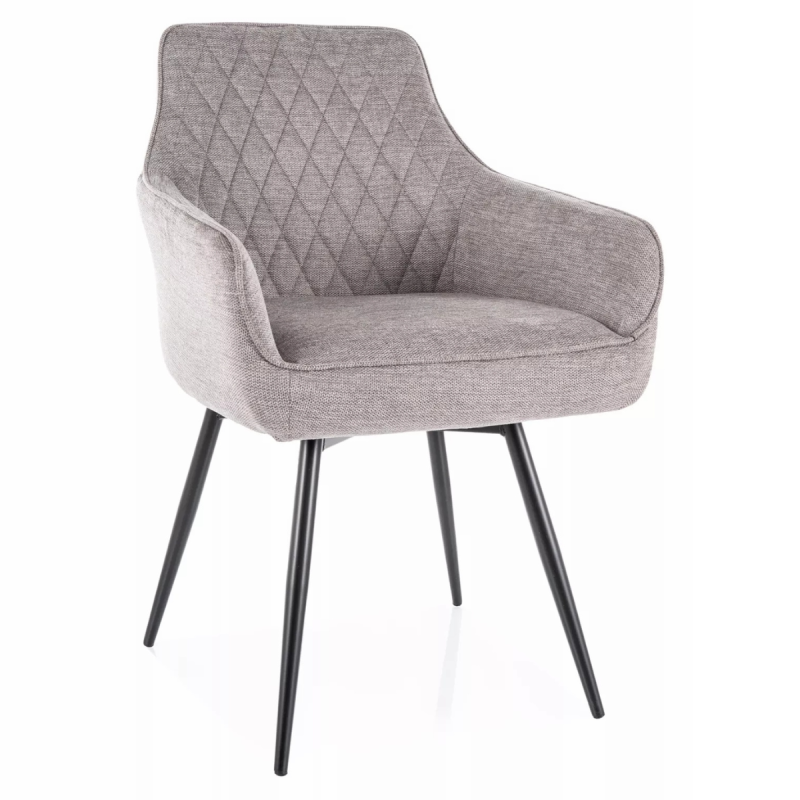 Krzesło tapicerowane Marlo Brego 07 szare Krzesło tapicerowane Marlo Brego 07 szare