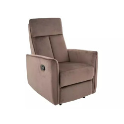 Fotel rozkładany Nikos Velvet 38 cappuccino Fotel rozkładany Nikos Velvet 38 cappuccino