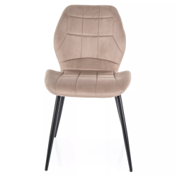 Krzesło tapicerowane Jake Velvet Bluvel 40 ciemny beż Krzesło tapicerowane Jake Velvet Bluvel 40 ciemny beż
