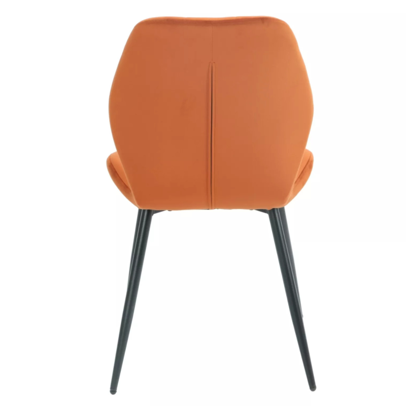 Krzesło tapicerowane Jake Velvet Bluvel 4215 cynamonowe