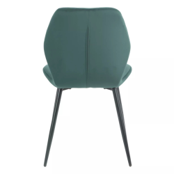 Krzesło tapicerowane Jake Velvet Bluvel 78 zielone Krzesło tapicerowane Jake Velvet Bluvel 78 zielone