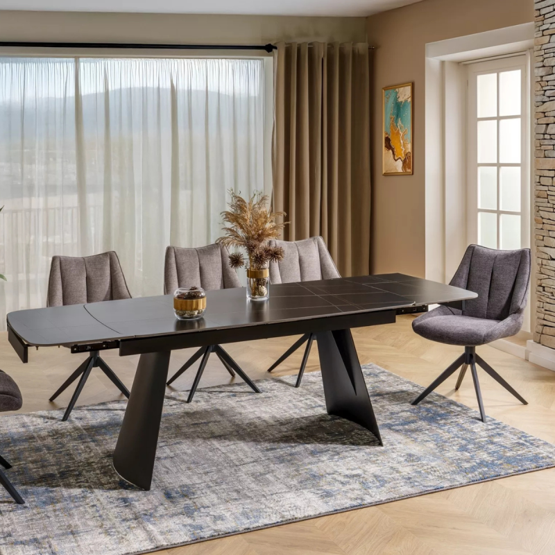 Krzesło obrotowe Coda Brego 18 ciemny szary