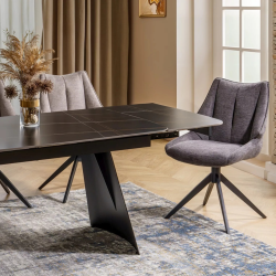 Krzesło obrotowe Coda Brego 07 szare Krzesło obrotowe Coda Brego 07 szare