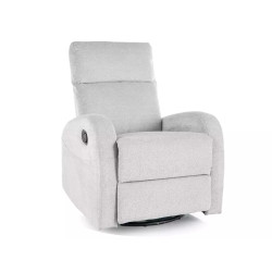 Fotel rozkładany Olimp Raven 06 jasny szary