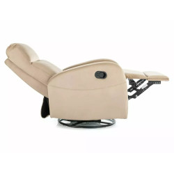 Fotel rozkładany Olimp Velvet 28 beż