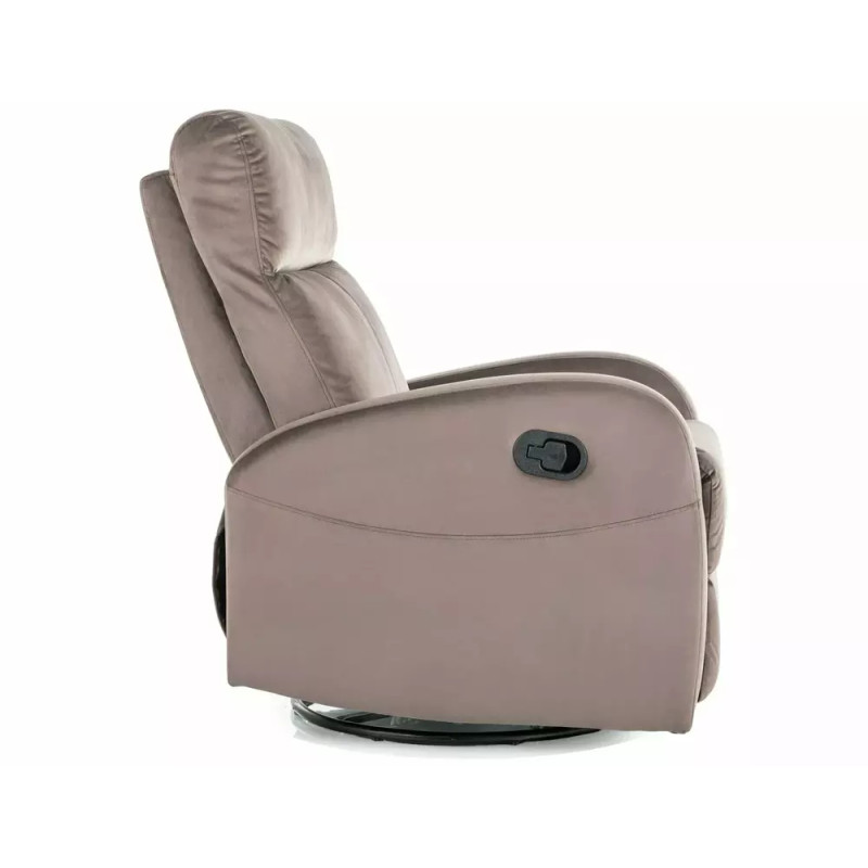 Fotel rozkładany Olimp Velvet 38 cappuccino