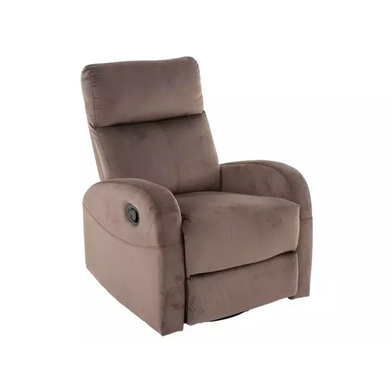 Fotel rozkładany Olimp Velvet 38 cappuccino