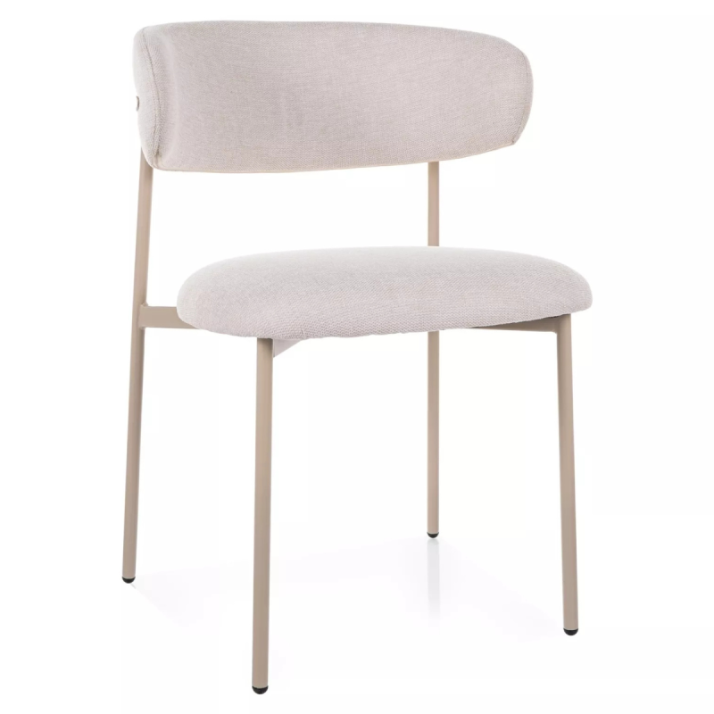 Krzesło tapicerowane Elton Bregot Brego 22 jasny beż Krzesło tapicerowane Elton Bregot Brego 22 jasny beż