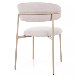Krzesło tapicerowane Elton Bregot Brego 22 jasny beż Krzesło tapicerowane Elton Bregot Brego 22 jasny beż