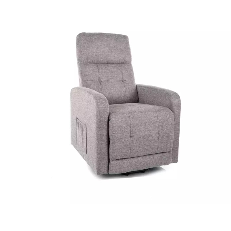 Fotel rozkładany Otus II Brego 07 szary Fotel rozkładany Otus II Brego 07 szary