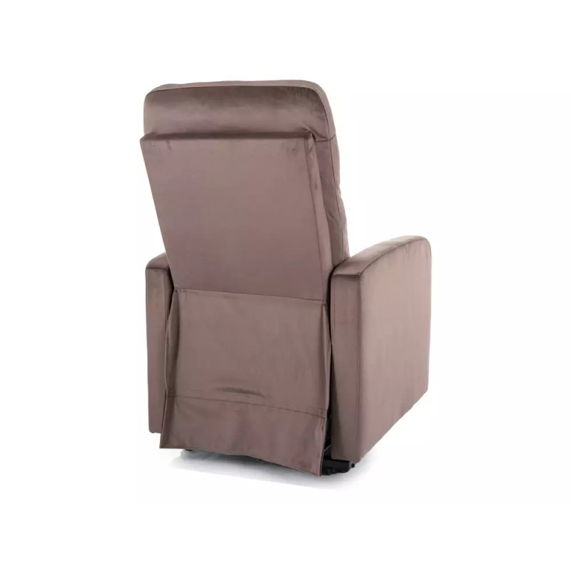 Fotel rozkładany Otus Velvet 38 cappuccino