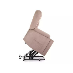 Fotel rozkładany Minos Velvet 40 ciemny beż Fotel rozkładany Minos Velvet 40 ciemny beż