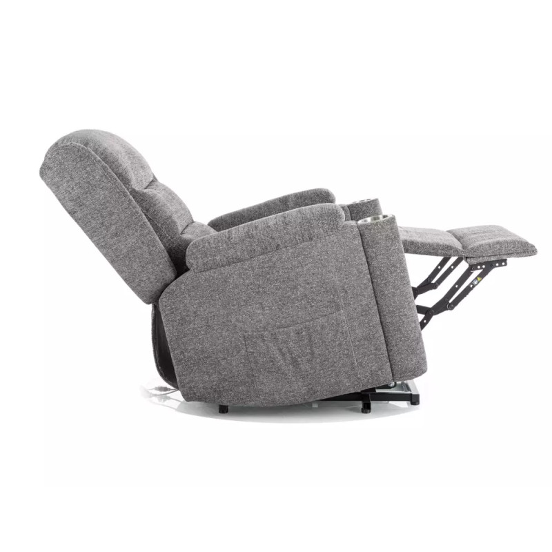 Fotel rozkładany Minos Raven 13 szary