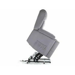 Fotel rozkładany Minos Velvet 14 szary Fotel rozkładany Minos Velvet 14 szary