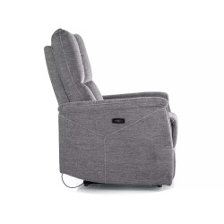 Fotel rozkładany Neptun Brego 18 ciemny szary