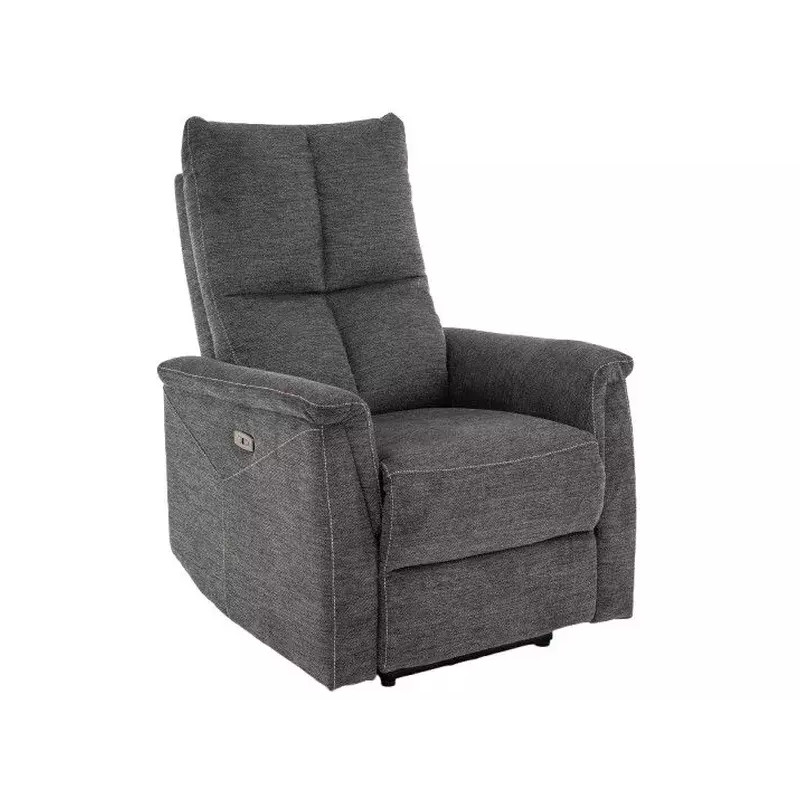 Fotel rozkładany Neptun Brego 18 ciemny szary