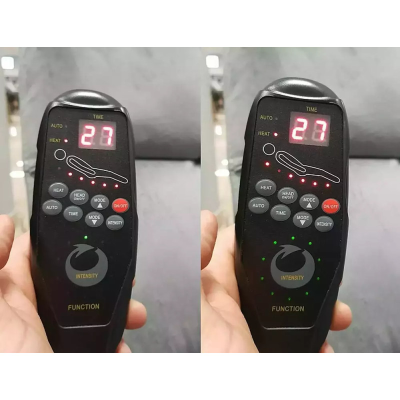 Fotel rozkładany Neptun M Brego 18 ciemny szary