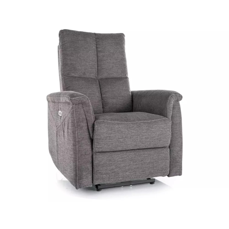 Fotel rozkładany Neptun M Brego 18 ciemny szary