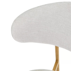 Krzesło tapicerowane Elton D Brego 22 jasny beż Krzesło tapicerowane Elton D Brego 22 jasny beż