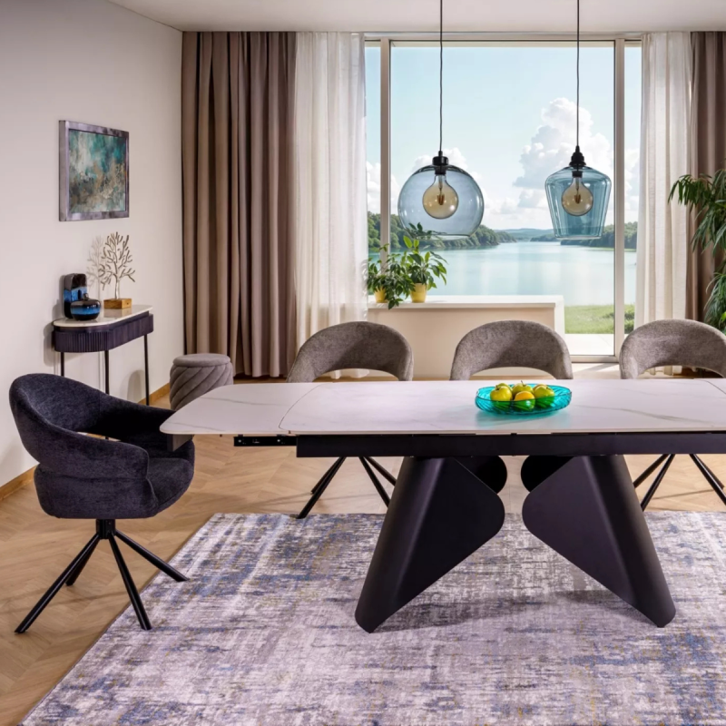 Krzesło obrotowe Borgo Raven 18 ciemny szary