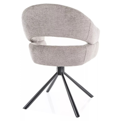 Krzesło obrotowe Borgo Raven 07 szare Krzesło obrotowe Borgo Raven 07 szare