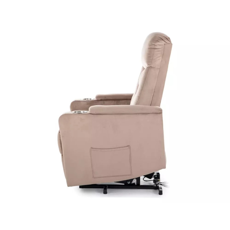 Fotel rozkładany Ikar 40 ciemny beż