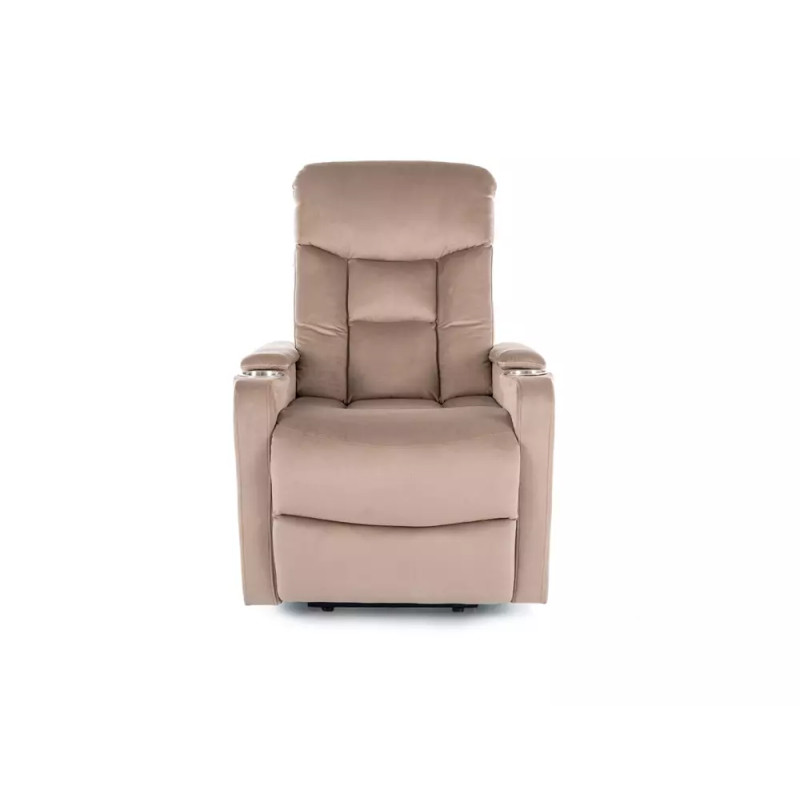 Fotel rozkładany Ikar 40 ciemny beż