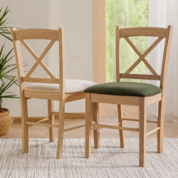 Krzesło drewniane tapicerowane CD-56 246 zielone Krzesło drewniane tapicerowane CD-56 246 zielone