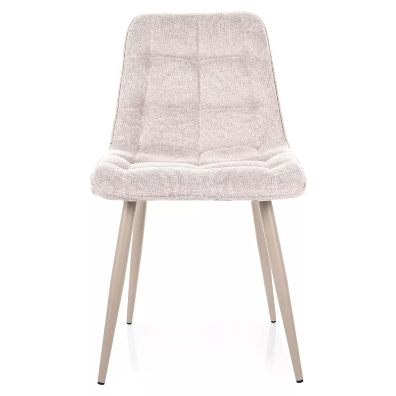 Krzesło tapicerowane Chic Brego Kaszmir Brego 22 jasny beż