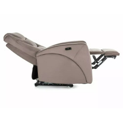 Fotel rozkładany Kronos Velvet 38 cappuccino