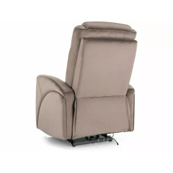 Fotel rozkładany Kronos Velvet 38 cappuccino