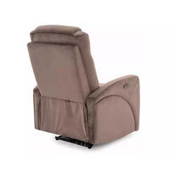 Fotel rozkładany Kronos Velvet 38 cappuccino