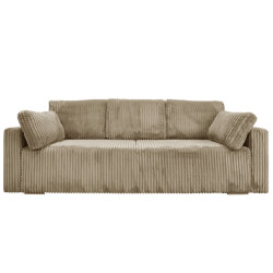 Nowoczesna sofa Bianca beżowa z funkcją spania