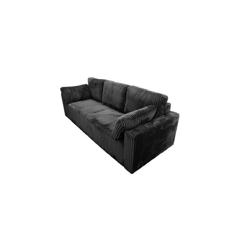 Nowoczesna sofa Bianca ciemnoszara z funkcją spania
