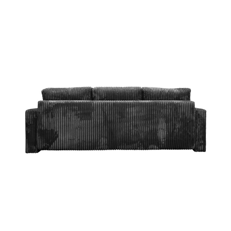 Nowoczesna sofa Bianca ciemnoszara z funkcją spania