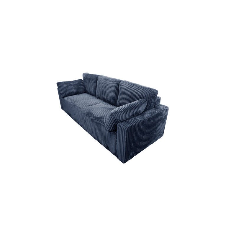 Nowoczesna sofa Bianca granatowa z funkcją spania
